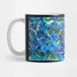 Heavenly Doodles - Deep Blue Mug